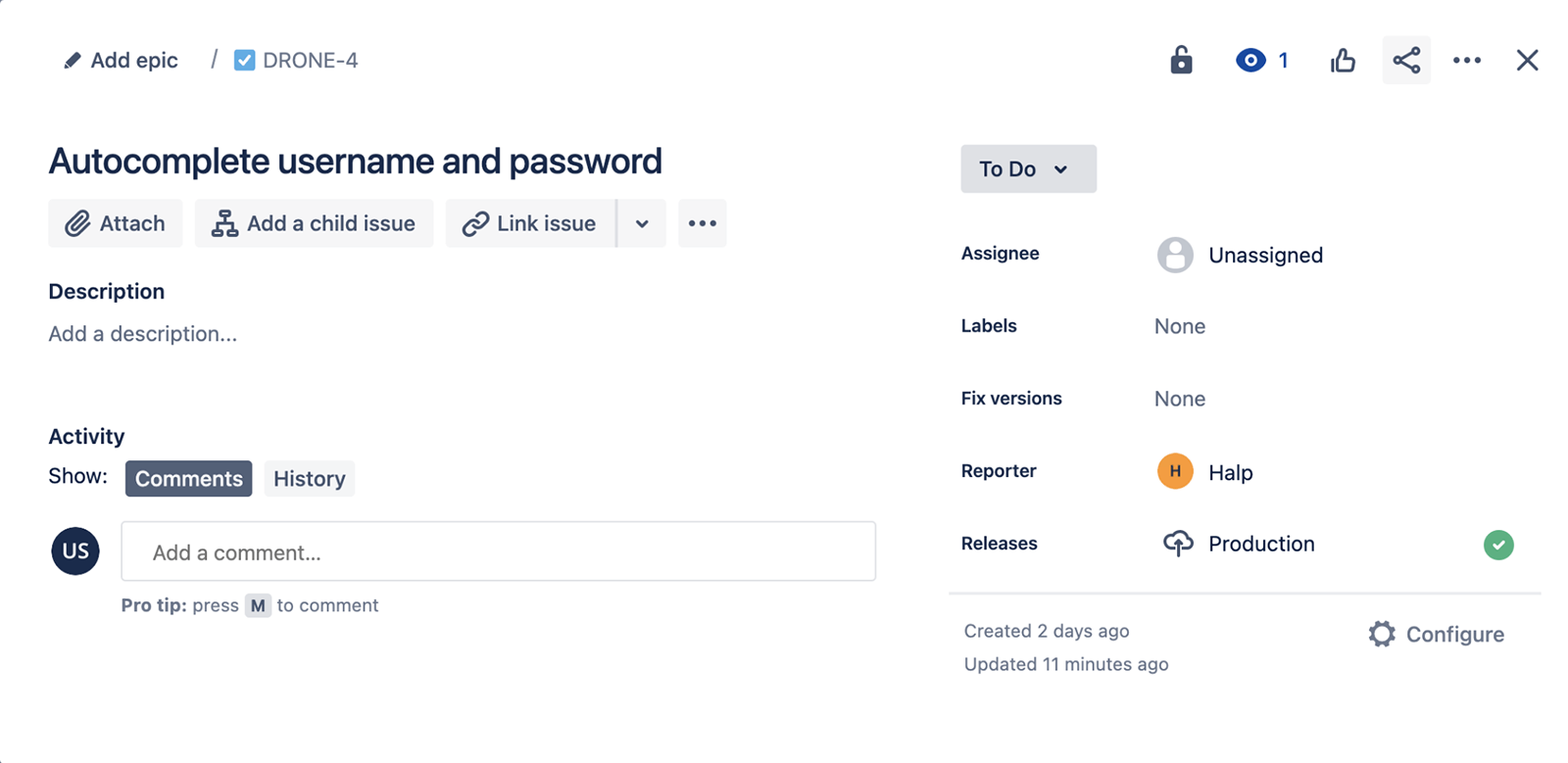 现在可以从“Jira 工作单”查看部署状态