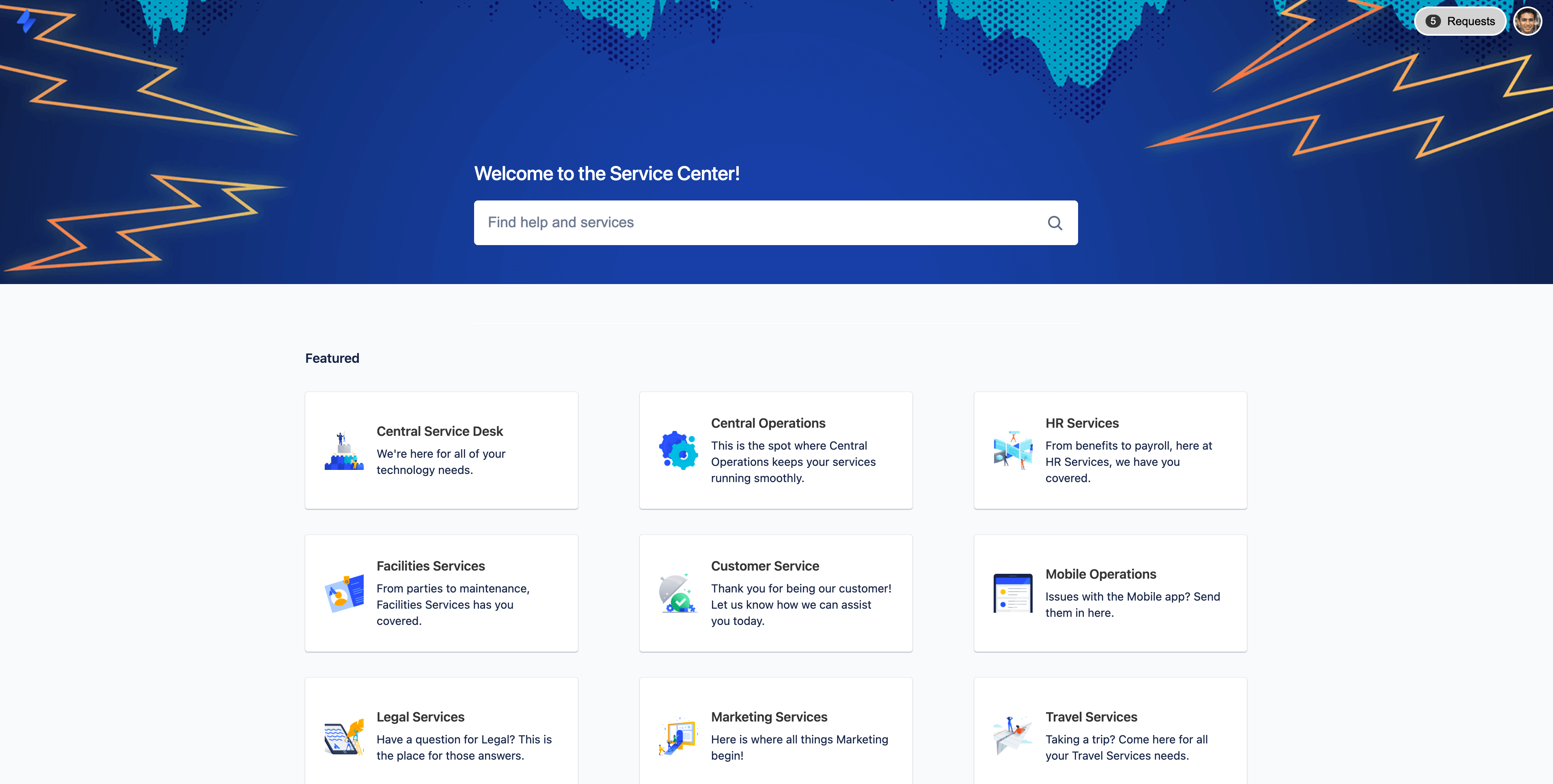 Centro de ayuda en Jira Service Management
