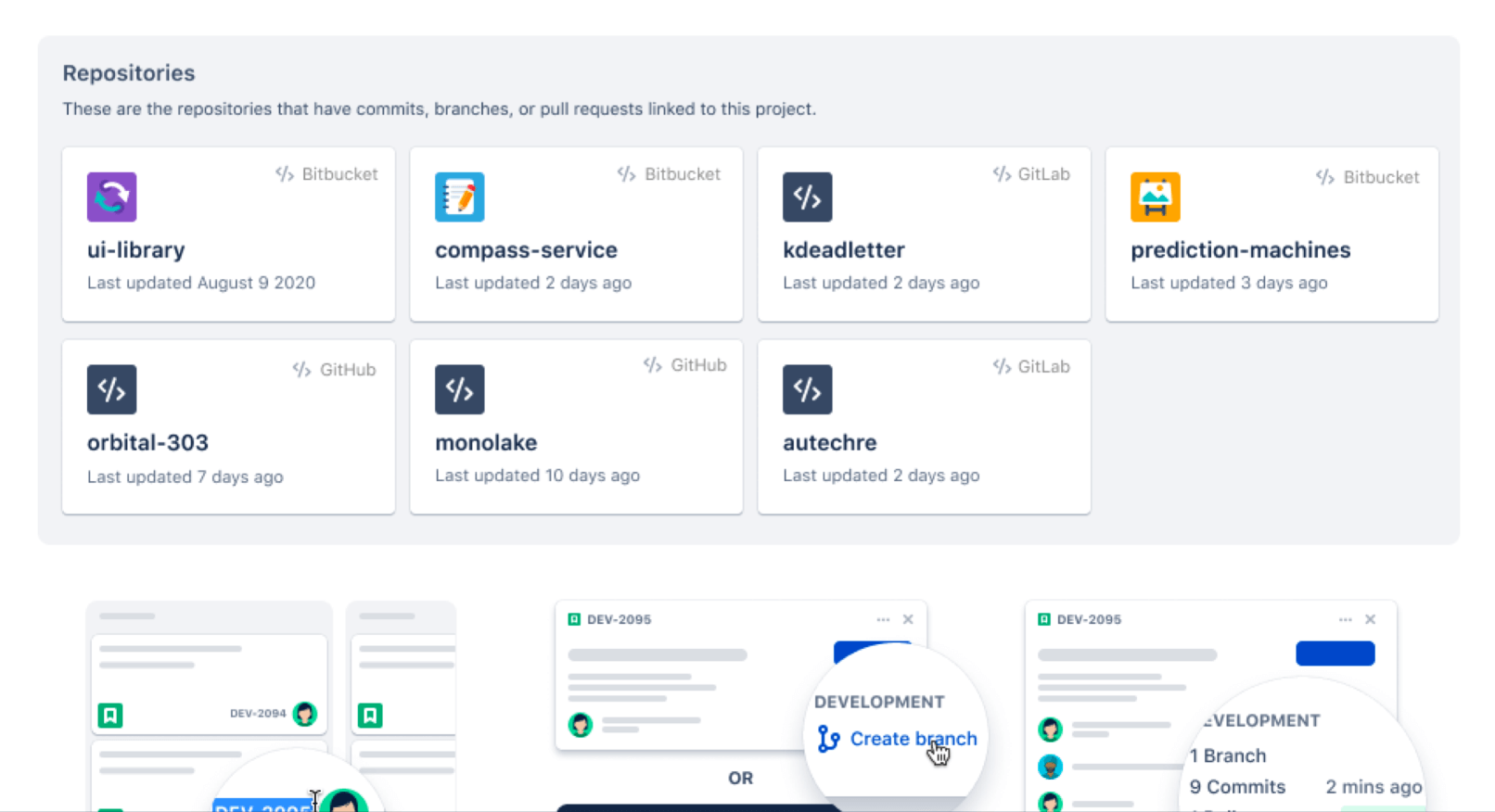 Repository in Jira Software
