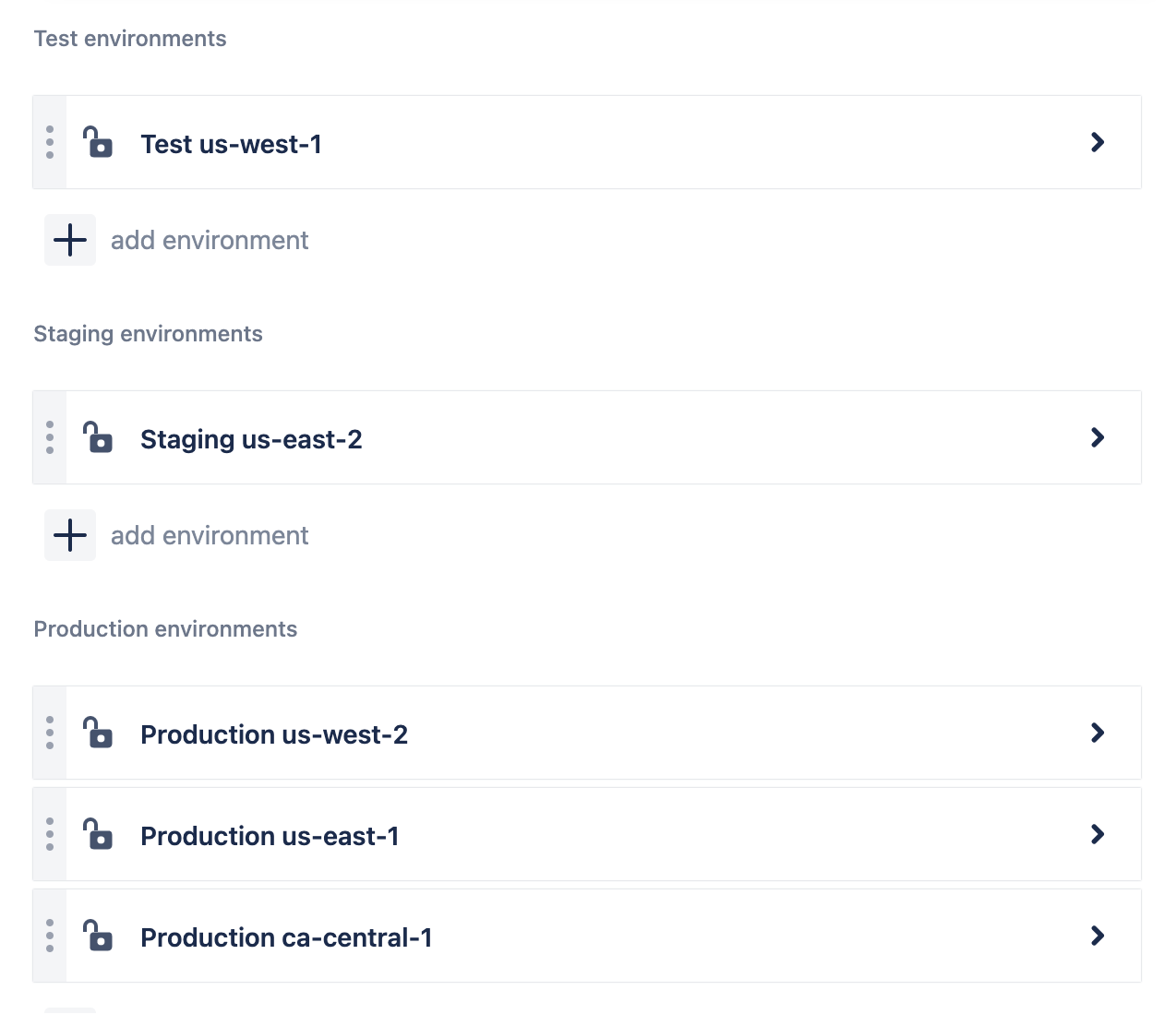 Bitbucket へのデプロイ環境の追加